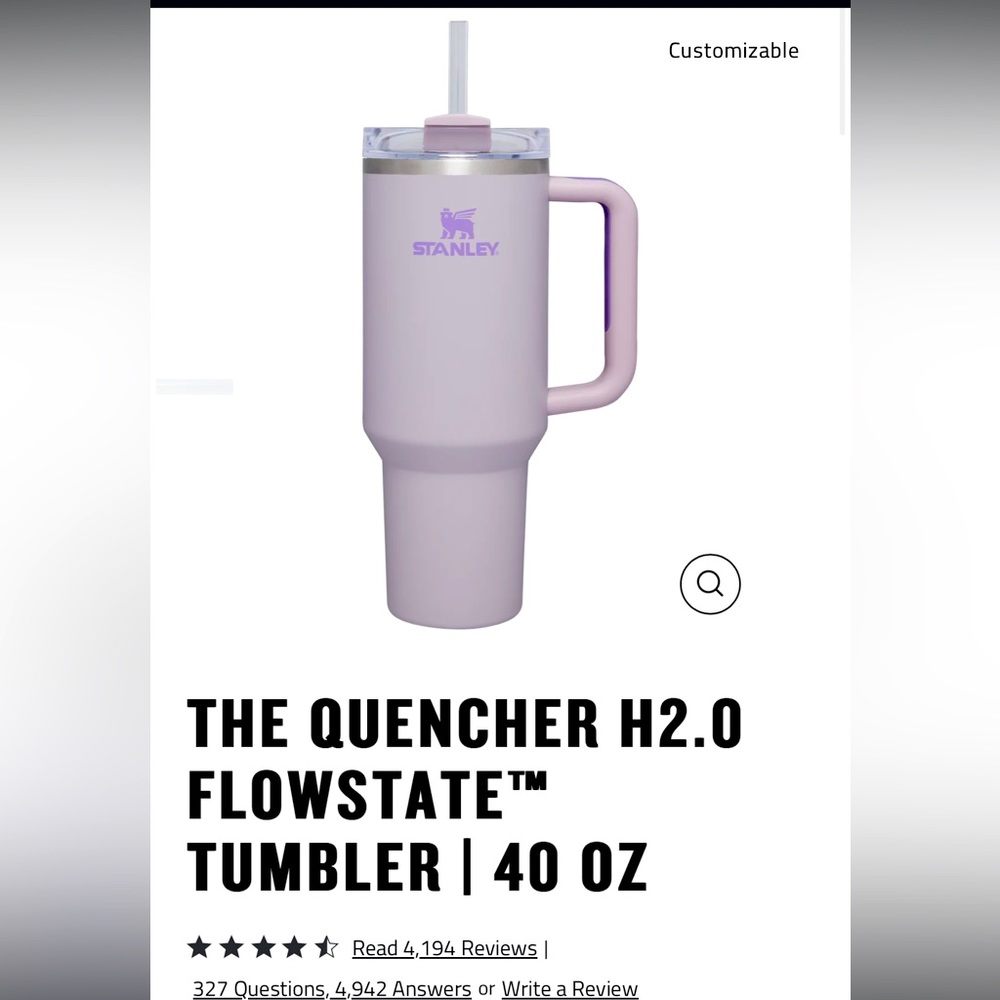 New Stanley The Quencher Flowstate Tumbler 40oz